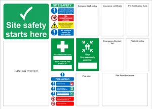 Site Safety Notice Board