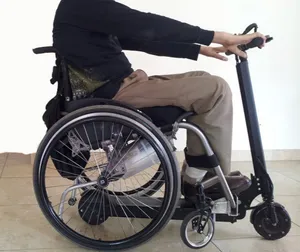 Pop n'Drop wheelchair attachment