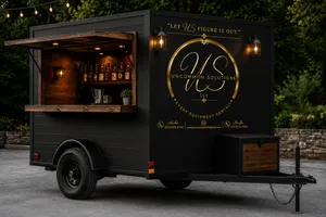 Custom Mobile Bar Trailer