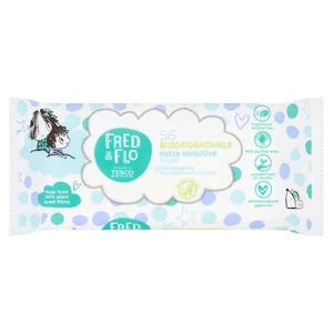 tesco baby wipes fred and flow