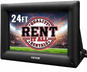 24 foot Blowup Screen