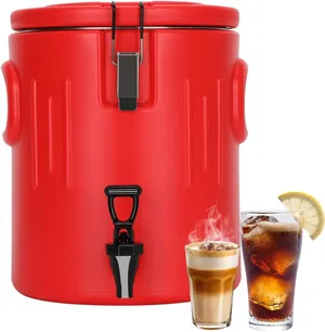 3.5 Gallon 304 Stainless Steel Insulated Beverage Dispenser (Hot/Cold)