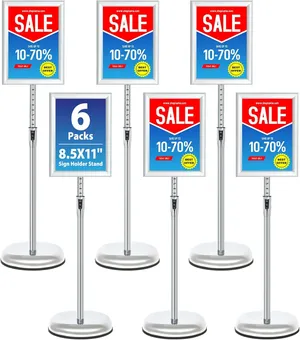 Floor Standing Sign Holder (single)