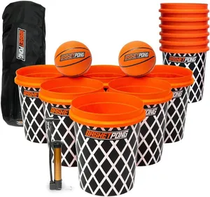 BasketPong Giant Yard Pong and Basketball Game 