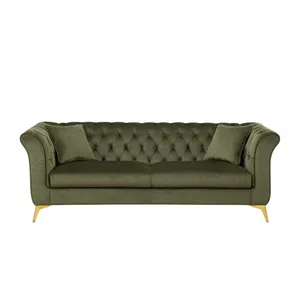 Arden Velvet Sofa
