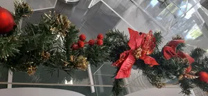 Christmas Garland Red 180cm