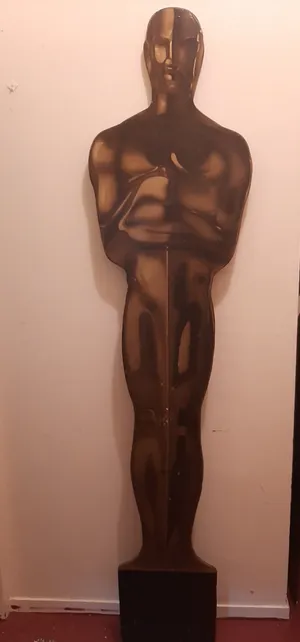 Oscar Statue Gold Prop