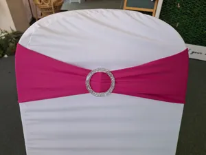 Chair Band Lycra Pink