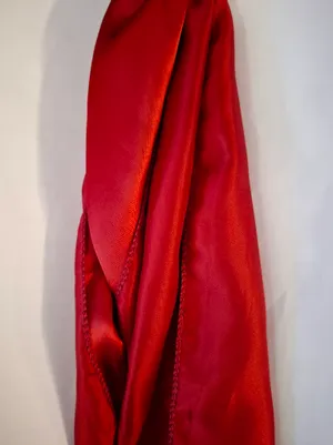 Red (Dark) Satin Sash