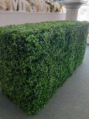 Hedge Artificial Boxwood 60Hx40Wx120cmL 2.5mm