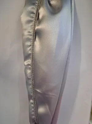 Silver Satin Sash