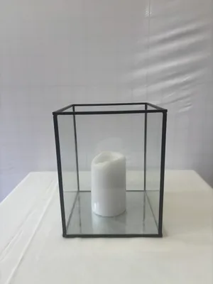 Glass Mirror Box 20cmH x 15cmW