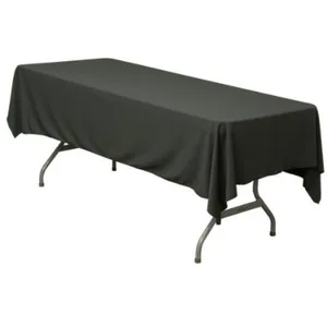 Linen Tablecloth Trestle Black - 1.4W x 2.9L- Fits 6ft (1.8m) Trestle & 8ft (2.4m) (Lap length)