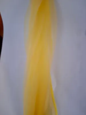 Yellow Organza Sash