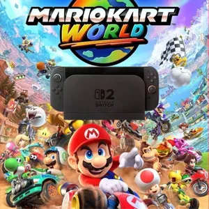 Nintendo Switch 2 & Mario Kart World (Up To 4 Players)