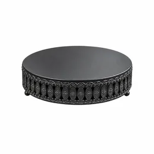 12 Inch Black Cake Stand