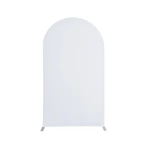 7ft Arch Frame & White Cover 