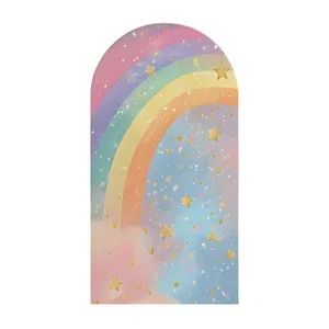 7FT Pastel Rainbow