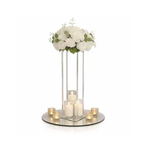 80cm Premium Tall Column Centerpiece  (Choose Styling)