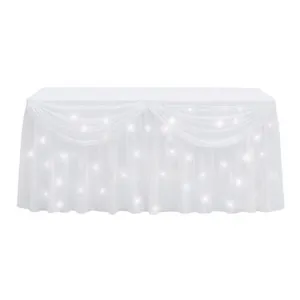 LED Starlit Table Skirt (Choose Size)