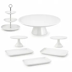 Ceramic Dessert Set of 7 