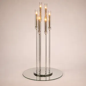 Tall Acrylic Candle Holder (Choose Styling)