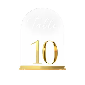 Gold Table numbers 