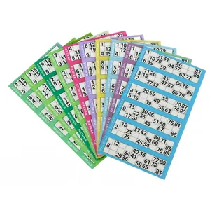  6 Game Bingo Ticket Bundle for 25 Players 