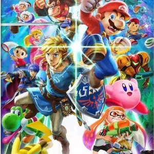 Super Smash Bros Game (Up to 8 Players)