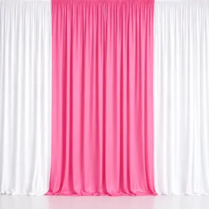 3M Pink & White Backdrop