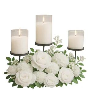 Black Triple Candle Holder
