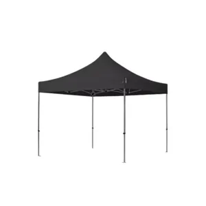 3x3m Pop up Black Canopy