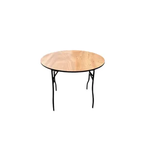 3ft Round Folding Table 