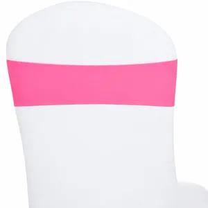 25 Pink Chair Bands
