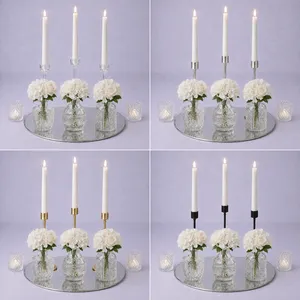  Classic Luxe Bud & Taper Glow Centerpiece (Choose Colour)