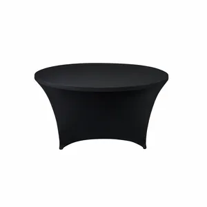 4ft Round Stretch Table Cover (Choose Colour)