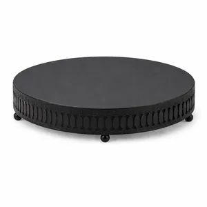 12 Inch Black Cake Stand