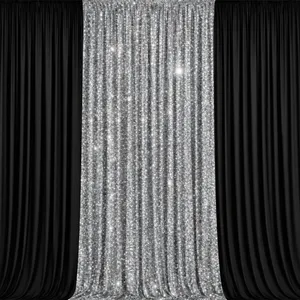 3m Monochrome Glam Draping