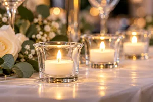 Clear Glass Votives 