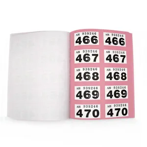 Raffle Ticket Book