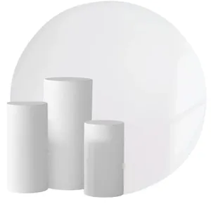 Round Backdrop & Pedestals