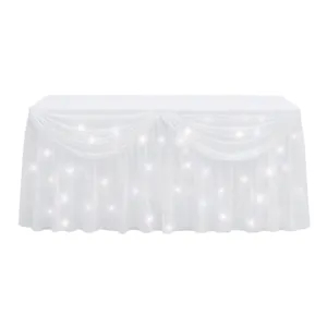 10ft LED Starlit Table Skirt