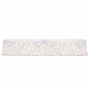 20ft LED Starlit Table Skirt 