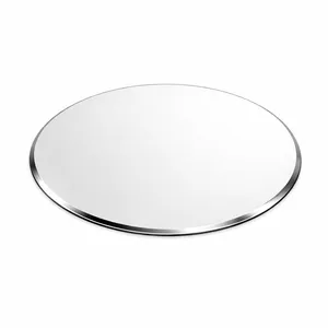 12 Inch Bevel Edge Silver Mirror Plate