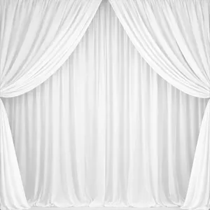 3m White Double Draping 