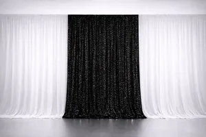 Black & White Elegance Draping (Chose Size)