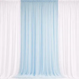 3M White & Light Blue Backdrop
