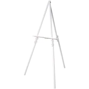 Tall White Wooden Event Easel