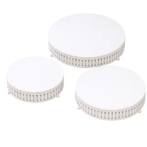 White dessert Trio