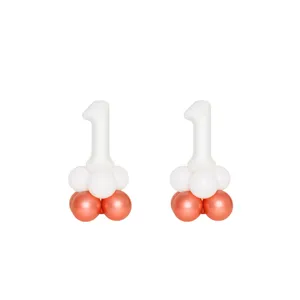 Little Celenrations Single Digit  Balloon Cake Table Centerpiece 